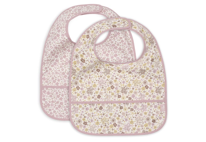 Jollein Bib Waterproof  Flower Fairies (2pack) - Image 1